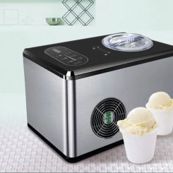 Automatic Rapid Refrigeration Mini Machine Ice Cream Super Large Capacity Household Commercial Stainless Steel Ice Cream Maker