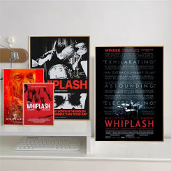 Film Classic Whiplash Poster Sticky HD Quality Wall Art Retro Posters for Home Kawaii Room Decor