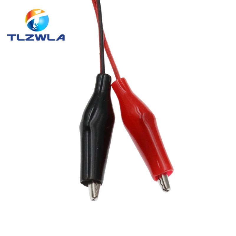 Description Picture 6 of itemAlligator Test Clips Clamp to USB Male Female Connector Power Supply Adapter Wire 58cm Cable Red and Black