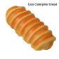 Caterpillar bread