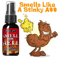 30ML Liquid Fart Spray Can Stink Bomb Ass-Smelly Stinky Gas Crap Gag Prank Novelties Toy Joke Novelties Liquid Party Supplies