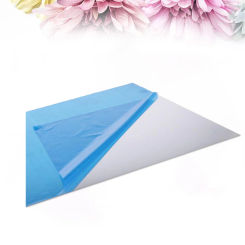 50 x 100cm Mirror Surface Wall Sticker Reflective Mirror Wall Sticker Self-adhesive DIY Home Decoration Wall Stickers