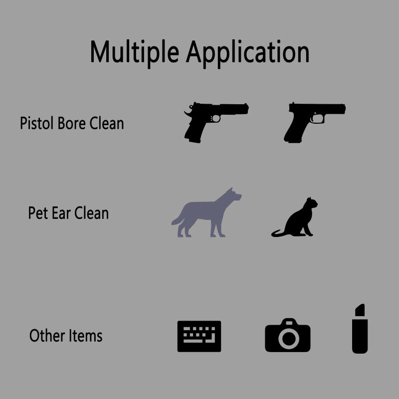 Description Picture 5 of item500 PCS 1"/2"/3" Gun Cleaning Patches Cloth Tactical Gun Wipe for Rifle Handgun Pistol Maintenance Hunting Shooting Accessories