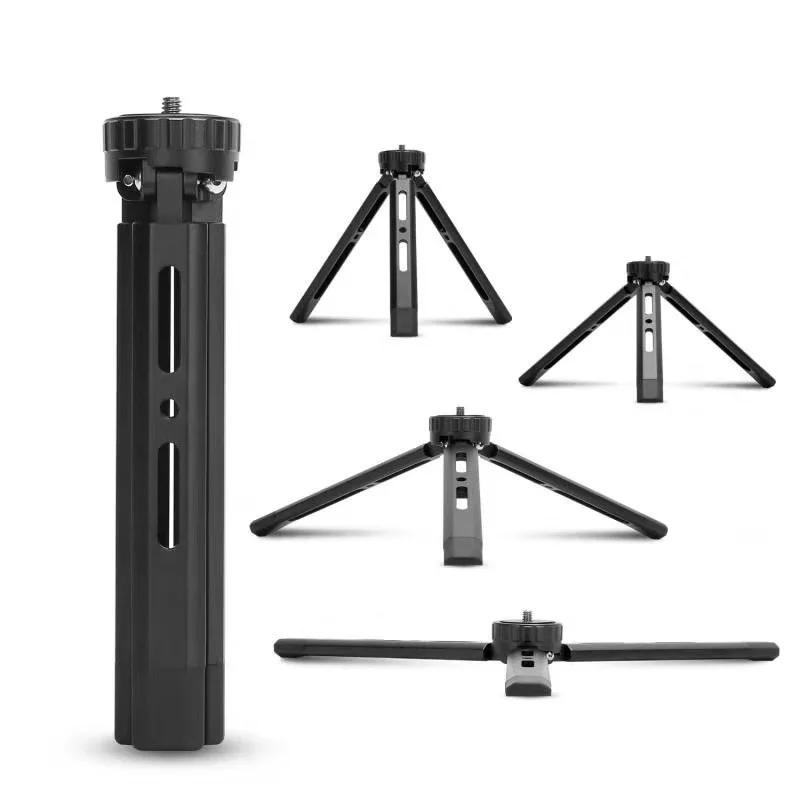 Description Picture 5 of itemAluminum Alloy Desktop Stand Tripod Photography Mini Metal Tripod with 1/4 inch Screw for DSLR ILDC Camera Camcorder Projector