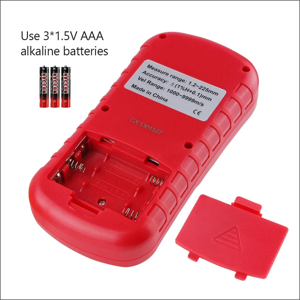 Description Picture 5 of itemDZYTEK Ultrasonic Thickness Gauge Meter Coating Paint Thickness Gauges Range 1.2-220MM Digital Paint Gauge Tester