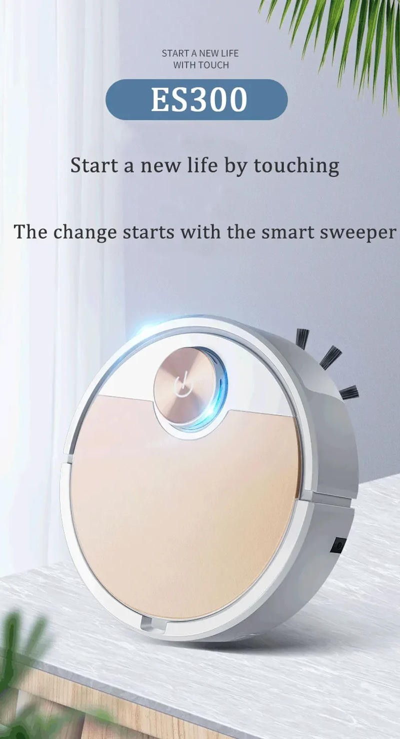 Description Picture 2 of itemRobot Vacuum Cleaner Wireless 3 in 1 Cleaning Wet and Dry Smart Household Appliances Mop Cleaning Floor Vacuum Cleaner For Home