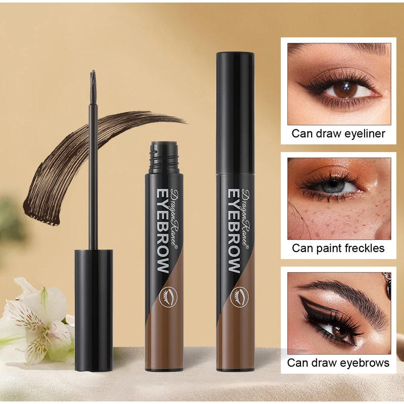 Description Picture 3 of itemWaterproof Liquid Gel Eyebrow Pencil Lazy Makeup Eyebrow Enhancer Durable Durable Removable Natural Eyebrow Tone 1 Piece