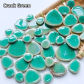 Ovoid Crack Green