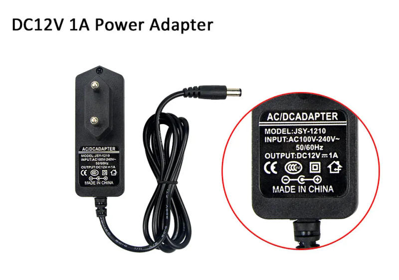 Description Picture 2 of itemPower Supply Lighting Transformer AC 110V 220V to DC 12V 1A 2A 3A Power Converter Adapter for LED Strip Light Bar Tube Lamp