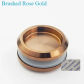 Brushed Rose Gold