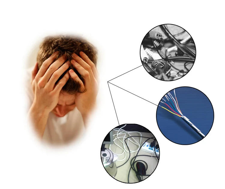 Description Picture 3 of itemComputer Desk Cable Grommets Wire Hole Cover Cabinet Vent Decorative Ring Cable Outlet Port Furniture Hardware Desk Accessories