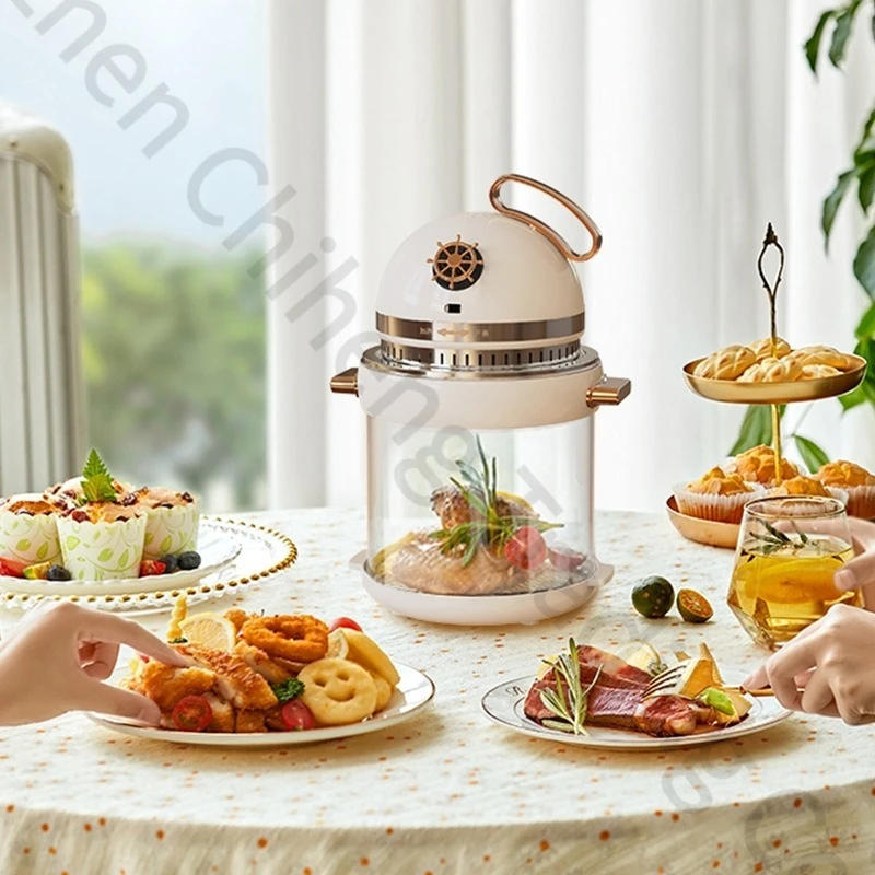 Description Picture 4 of itemHousehold Portable Visual Air Fryer Multi-functional Intelligent Electric Fryer Kitchen Appliance