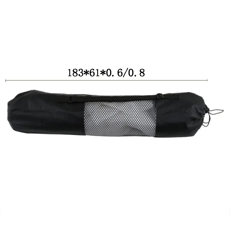 Description Picture 6 of itemYoga Mat Bag Exercise Fitness Carrier Nylon Mesh Center Adjustable Strap Pilates Fitness Body Building Sports Equipment 1 PCS