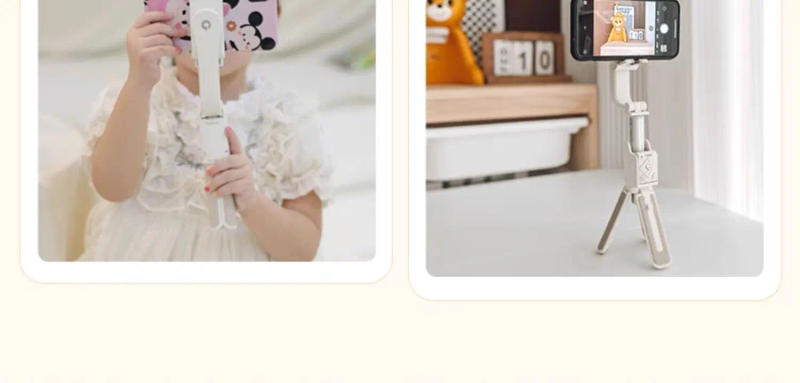 Description Picture 6 of itemHohem iSteady Q Handheld Gimbal Stabilizer Phone Selfie Stick Extension Rod Adjustable Tripod with Remote Control for Smartphone