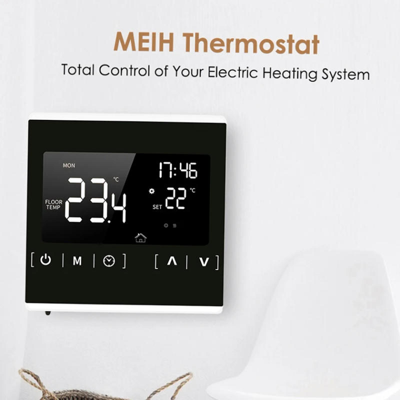 Description Picture 4 of itemSmart Thermostat Programmable Electric Floor Heating System Thermoregulator AC85-250V Temperature Controller LCD Touchscreen