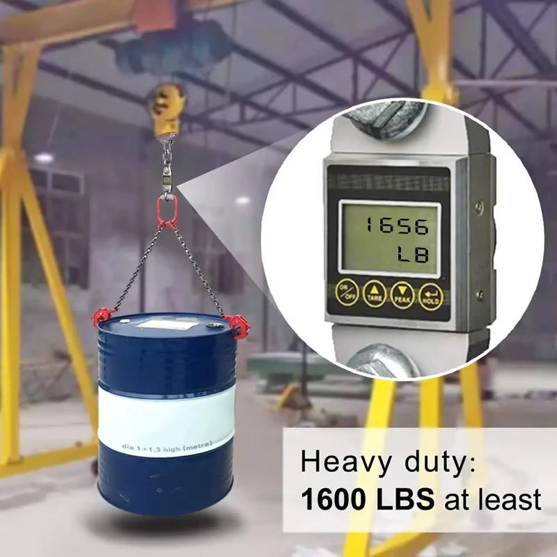 Description Picture 5 of itemSUS304 Heavy Duty Punch Bag Swing Swivel Hangers Hook for Outdoor Patio Yoga Hammock Hanging Chair Sandbag 360° Rotating Black