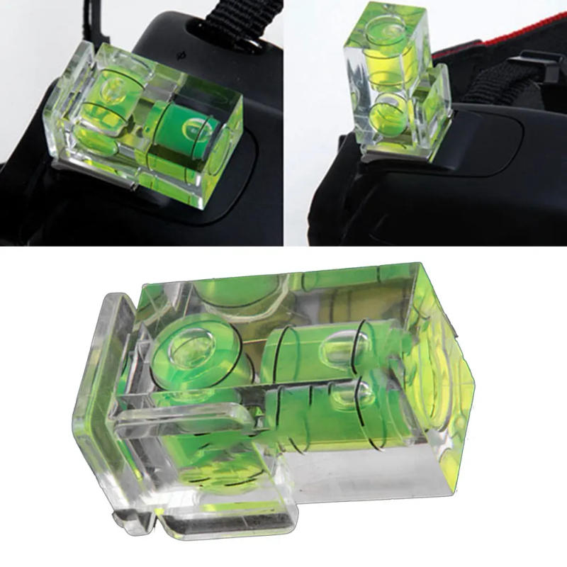 Description Picture 6 of itemHot Shoe Fixed Bubble Spirit-Level 3D Spirit-Level For Canon/Nikon/Pentax DSLR Camera Photography Accessories