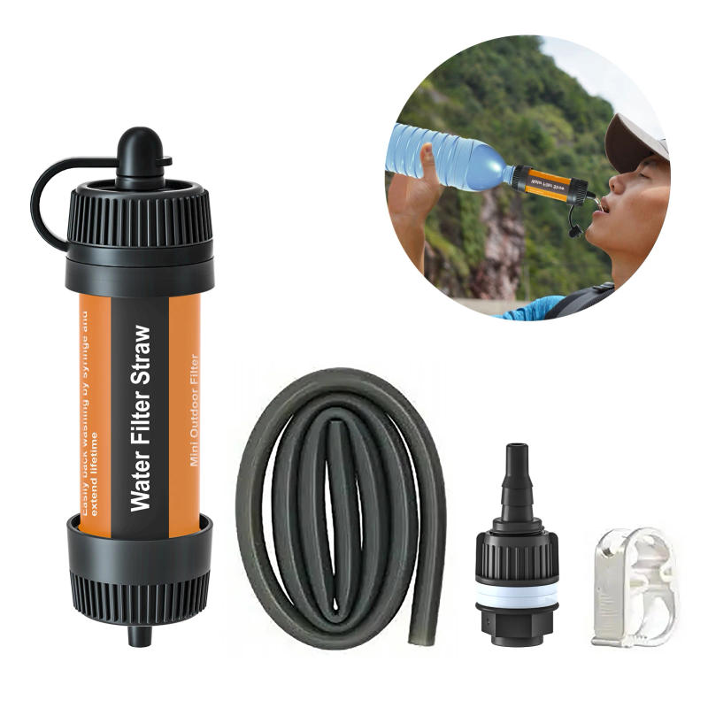 Description Picture 4 of itemWater Filter Straw Outdoor Portable Water Purifier Survival Gear for Camping Hiking Backpacking Emergency Preparedness