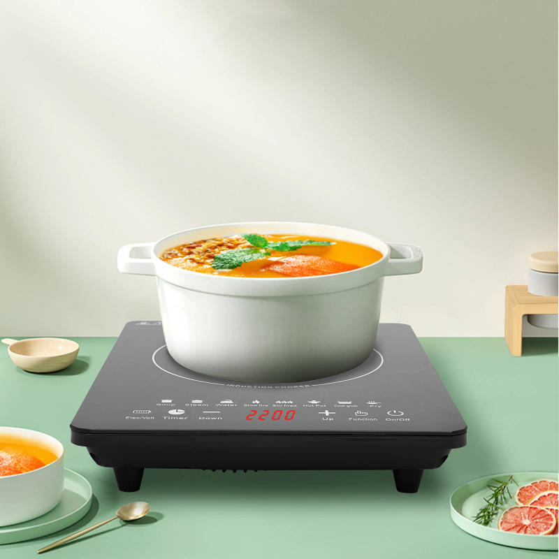Description Picture 5 of item750W 110V Electric Induction Cooktop Explosion-proof Glass Touch Panel Automatic Shut-off Over-heat Waterproof Leakproof