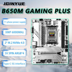 JGINYUE B650 Motherboard AM5 M-ATX  support AMD Ryzen7000-9000 Series CPU DDR5 PC desktop CPU RAM combo B650M GAMING PLUS