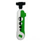 1pc white green