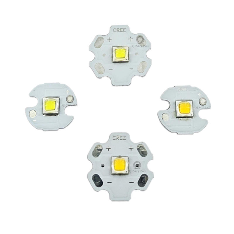 Description Picture 4 of itemHigh Power LED 5W-10W 5050 XLM T6 5050-L2 3-3.7V Warm Neutral Cold White Red Green Blue UV Purple Chip Diodes Flashlights Part