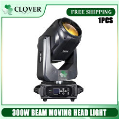 No Tax 1Pcs 300W Beam Moving Head Light LED Light DMX 512 Control Stage Effect Nightclub Party DJ Disco Lighting Effect