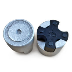 Simpler Designs Jaw Coupling AL-050 Japan Mikipulley Aluminum Alloy Elastomer Power Transmission Shaft Connector