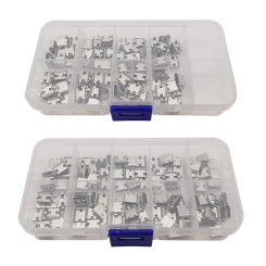 80/100Pcs Type C USB Charging Jack Welding Connectors 2Pin 6Pin 16Pin USB-C Socket For Mobile Phone PCB DIY Repair Kits