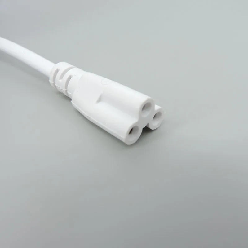 Description Picture 4 of item2pin 3pin 2hole 3hole AC Switch Cable T5 T8 LED Tube Power supply Charging extend Wire ON/OFF Connector Lighting Accessory