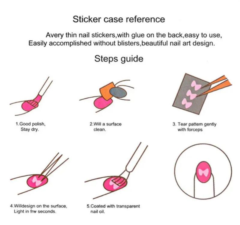 Description Picture 2 of itemNewest CA sereis CA-8-37-222 cat owl 3d nail art sticker nail decal stamping export japan designs rhinestones decorations