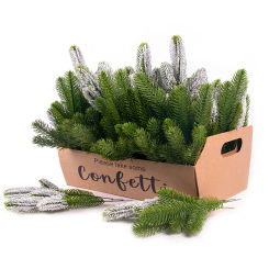 10pcs Christmas Fake Plants Pine Branches Christmas Decoration Artificial Pine Needles Wreath For Xmas Home Decor New Year Gifts
