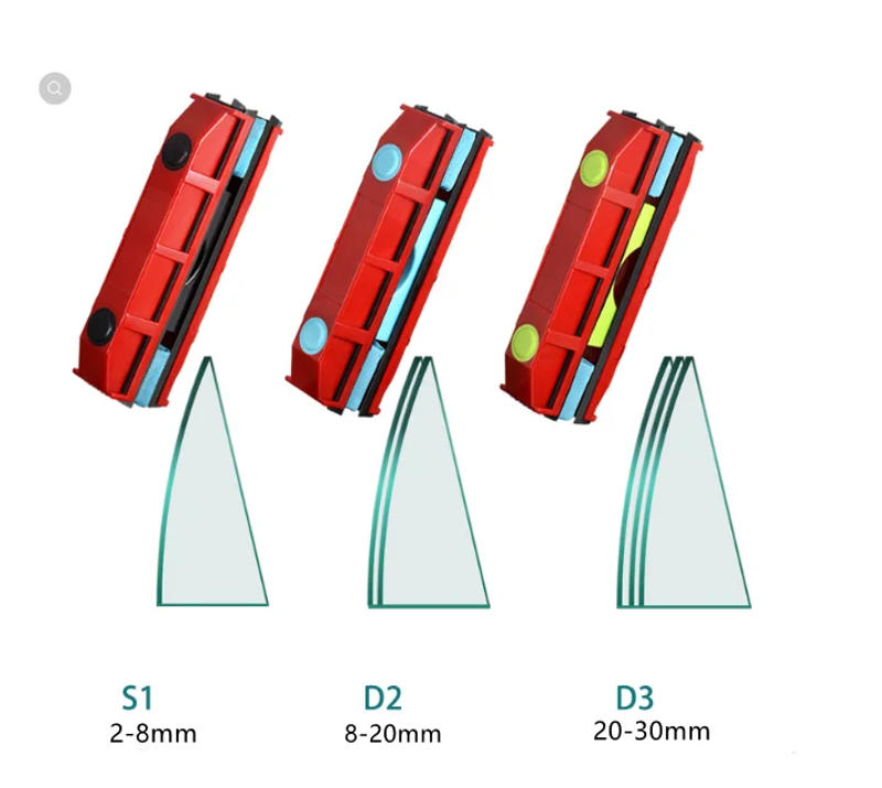 Description Picture 3 of itemNEW Magnetic Window Cleaner Double-Sided Window Cleaning Glass Wiper Cleaning Tool For High-Rise Home Car Double Glazed Windows