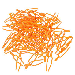 100 Pcs Strawberry Planter Pressure Device Planting Fork Stalk Fixing Clip Securing