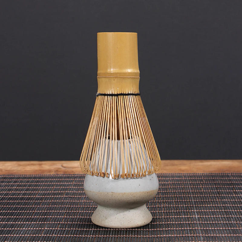 Description Picture 5 of itemCeramic Matcha Green Tea Chasen Holder Japanese Stand Bowl Bamboo Whisk Grinder Brushes Tea Tool Holder Teaware Sets Accessories