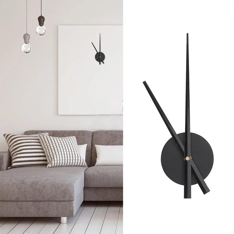 Description Picture 5 of itemDIY Large Cross-stitch Clock Hands Needles Wall Clocks 3D Home Art Decor Quartz Clock Mechanism Accessories Home Decoration