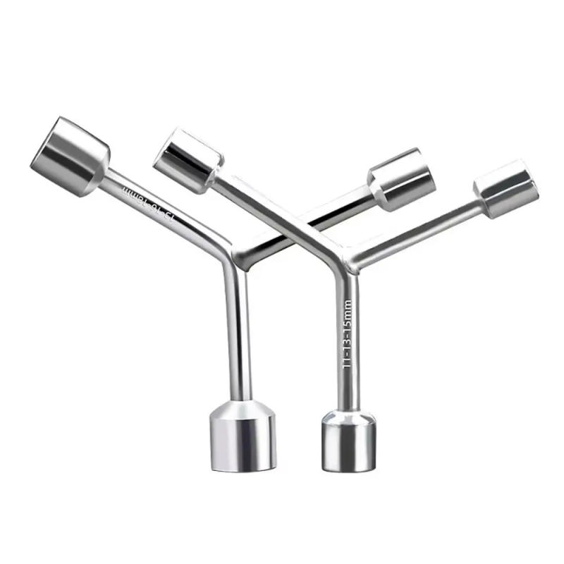 Description Picture 5 of item8 10 12mm Triangle Socket Wrench Bicycle Bike Y Type Wrench Sockets Multi-Standard Chrome Vanadium Steel Socket Wrench Set