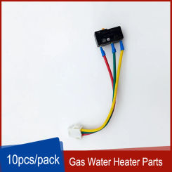 10pcs Gas Water Heater Accessories Micro Switch Three Wires Small On-off Control With Splinter N0PF