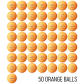 Orange 50 Balls