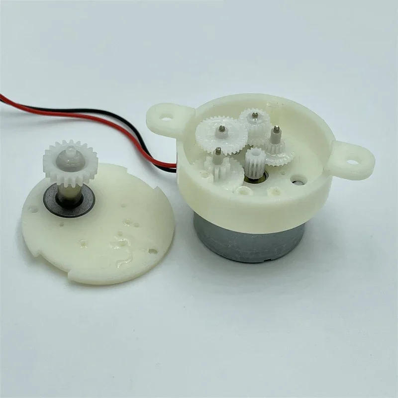 Description Picture 4 of itemMicro 300 Gear Motor DC 3V 5V 6V 29RPM Slow Speed Mini 32mm Turbo Worm Gearbox Gear Reduction Motor DIY Stage Lights Toy Model