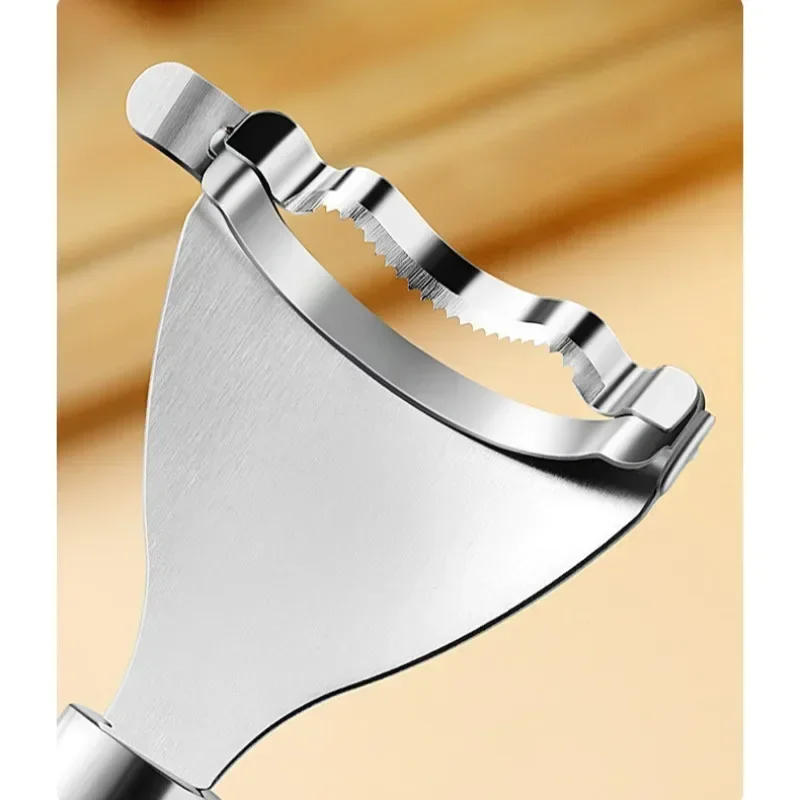 Description Picture 3 of itemCorn Stripper Stainless Steel Manual Corn Planer Cob Stripper Reusable Corn Peeler Thresher Kitchen Fruit Vegetable Gadget Tool