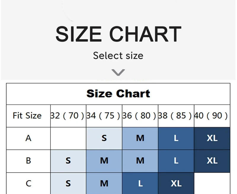 Description Picture 4 of itemWomen Bra Female Underwear Sexy Lingerie Seamless Brassiere Intimates Deep V Backless Bralette Tank Top Back Closure Bras S-XL