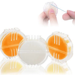 Thread Wax Cross Stitch Water-Soluble Conditioner Beeswax With Box DIY Patchwork Tool for Sewing Quilting Line Embroidery Clay