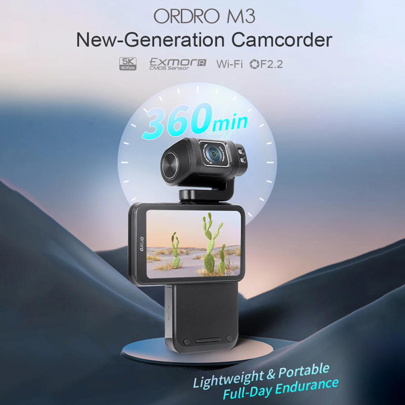 Description Picture 4 of itemDigital Video Camera WiFi Camcorder Portable Video Recorder with 3.5in Touch LCD Screen IR Night Vision for Vlog Video Recording