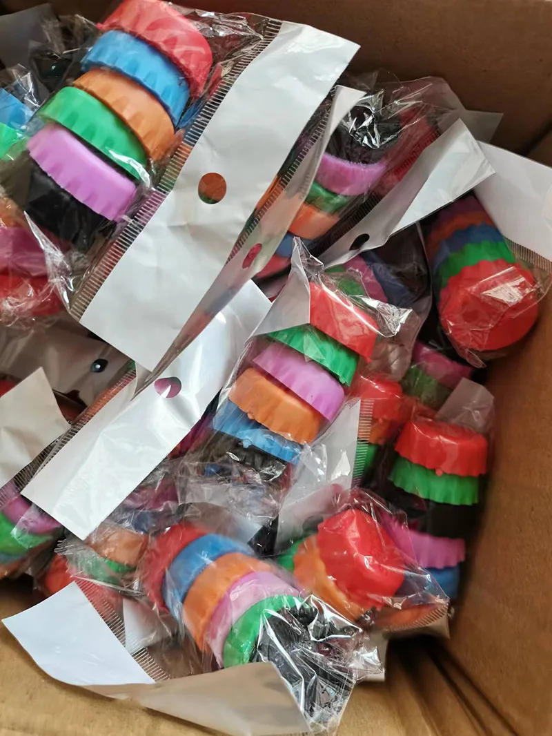 Description Picture 5 of itemReusable Silica Gel Bottle Cap Sealed Beer Vinegar Soy Sauce Soda Cola Cap Leak-proof Sealing Wine Protective Stopper Bar Tools