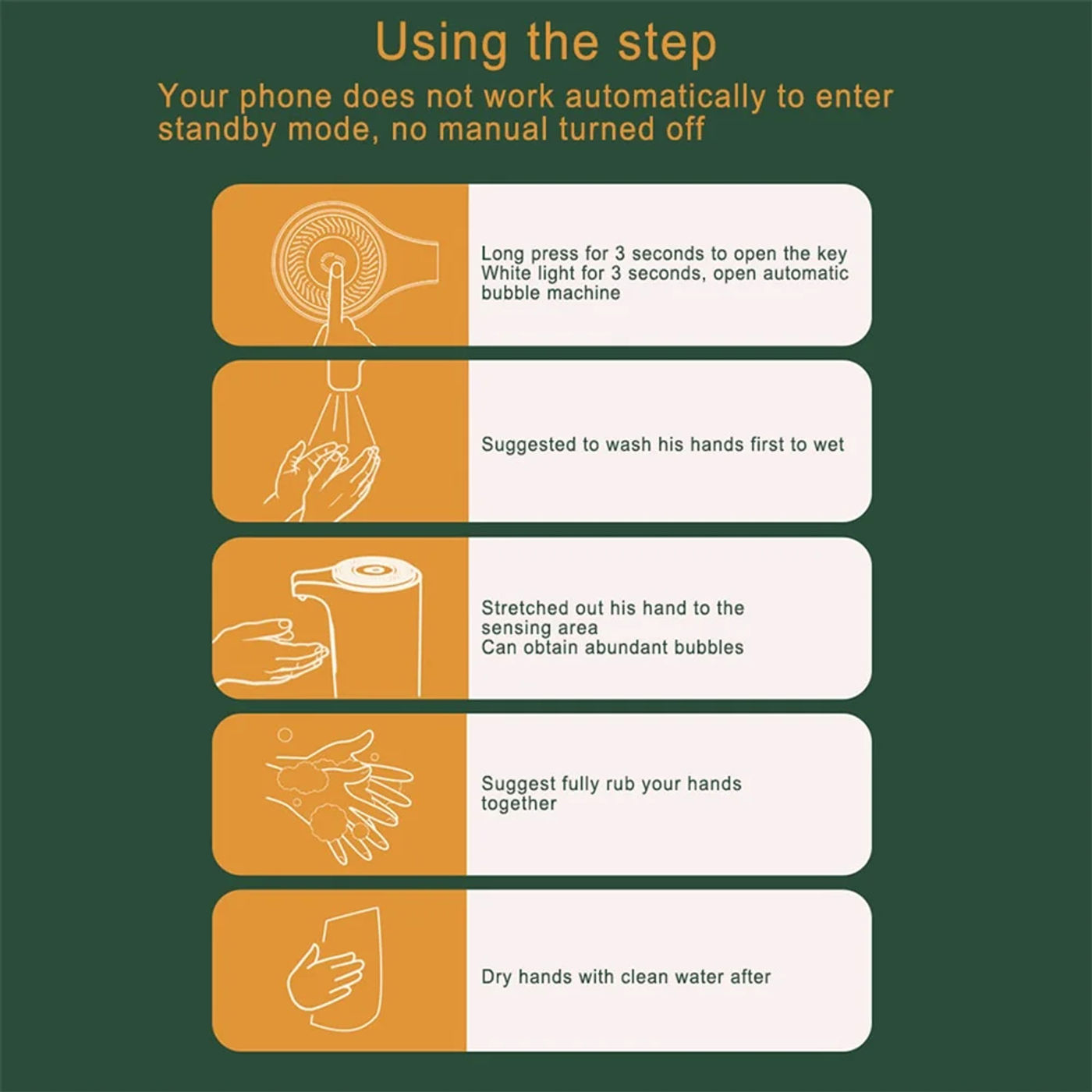 Description Picture 2 of itemInnovative Non Contact Electric Foam Dispensing System That Promotes Cleanliness in Shared Spaces like Offices