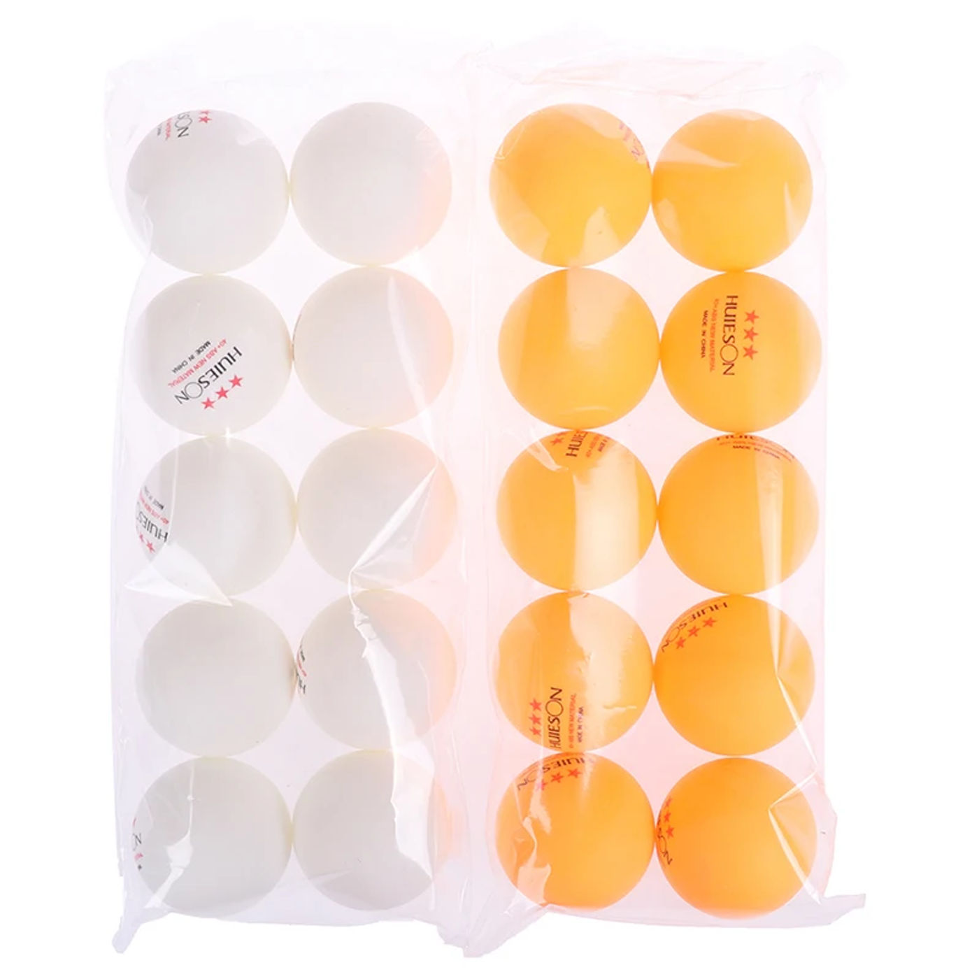 Description Picture 4 of item10pcs Table Tennis Ball 40+mm Diameter 2.8g 3 Star ABS Plastic Ping Pong Balls