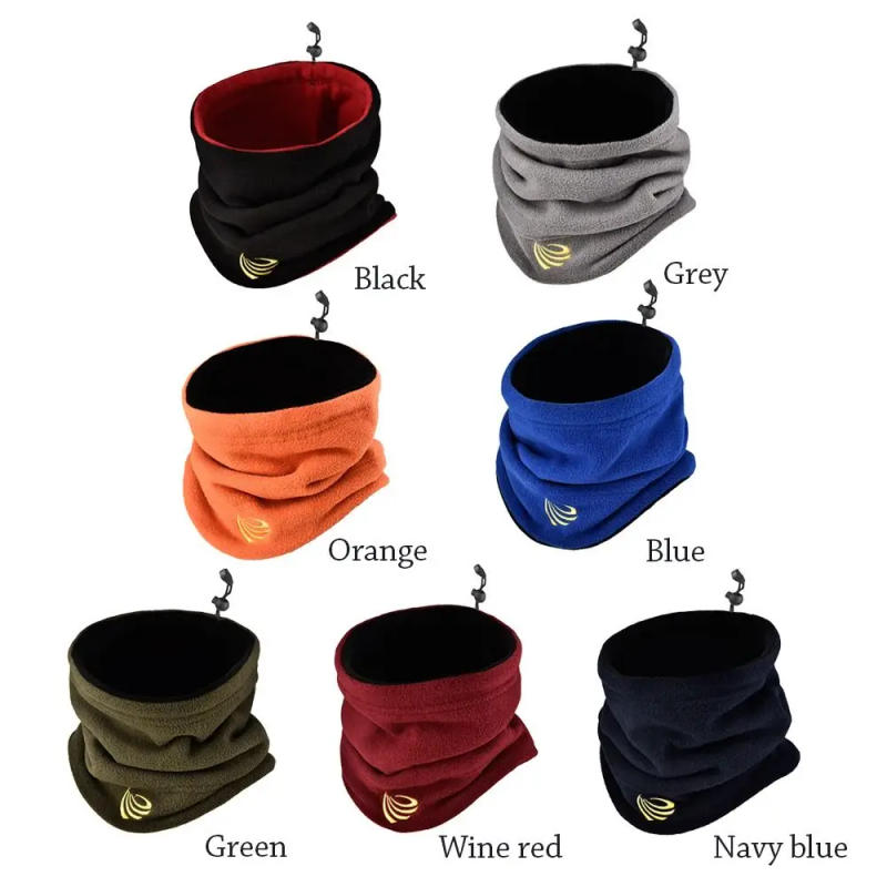 Description Picture 3 of itemWinter Camping Fleece Neck Gaiter Ski Tube Scarf Snowboard Half Face Mask Face Cover For Men & Women Outdoor Cold-proof Collar