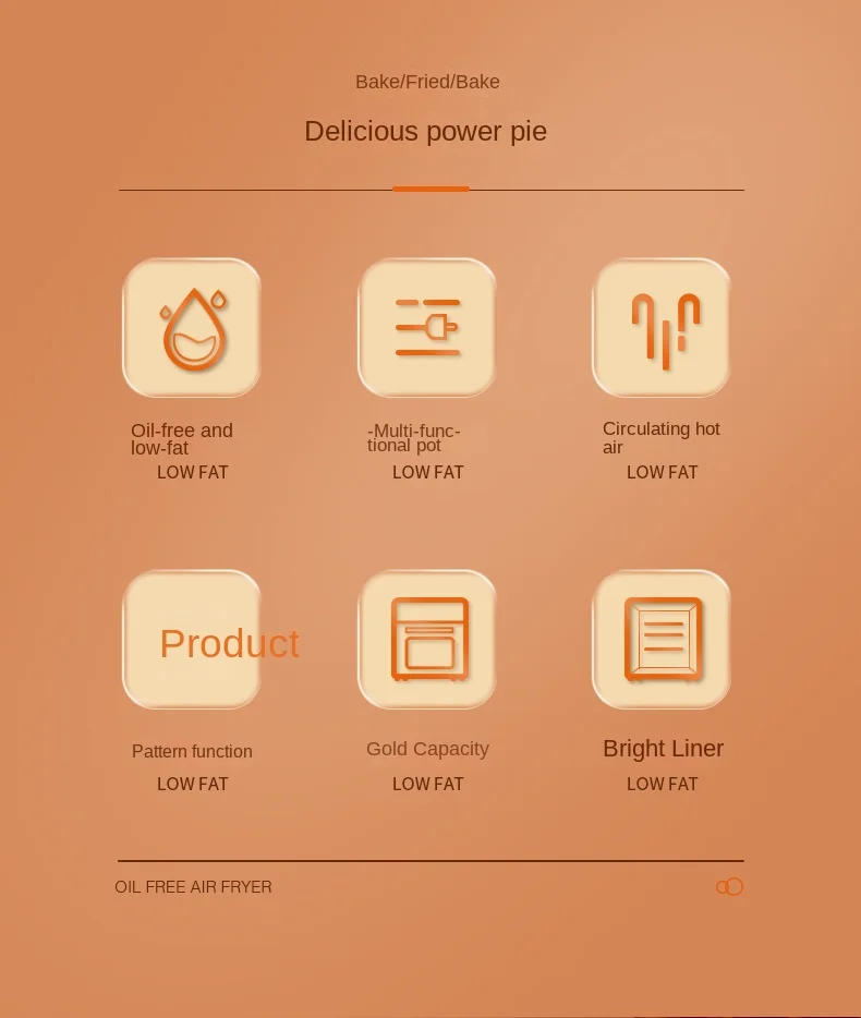 Description Picture 3 of item15L air fryer household large capacity multi-function electric oven fryer French fries machine