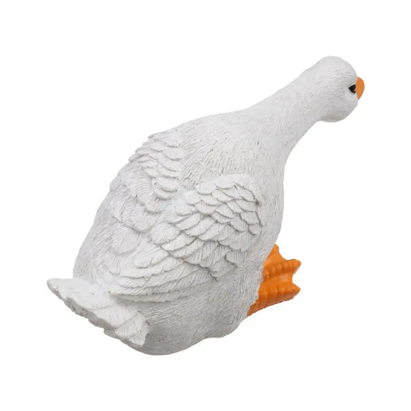 Description Picture 6 of itemFairy Garden Decoration Resin Duck Figurines Miniature Chic Garden Statues Simulated Cute Yard Ornament Bookshelf Farmhouse